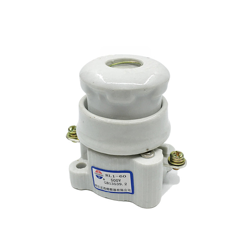 Screw Fuse Base for Screw Fuse RL1 60 Fuse Holder RL1 15 60 100 200 380V Ceramic Fuse Holder
