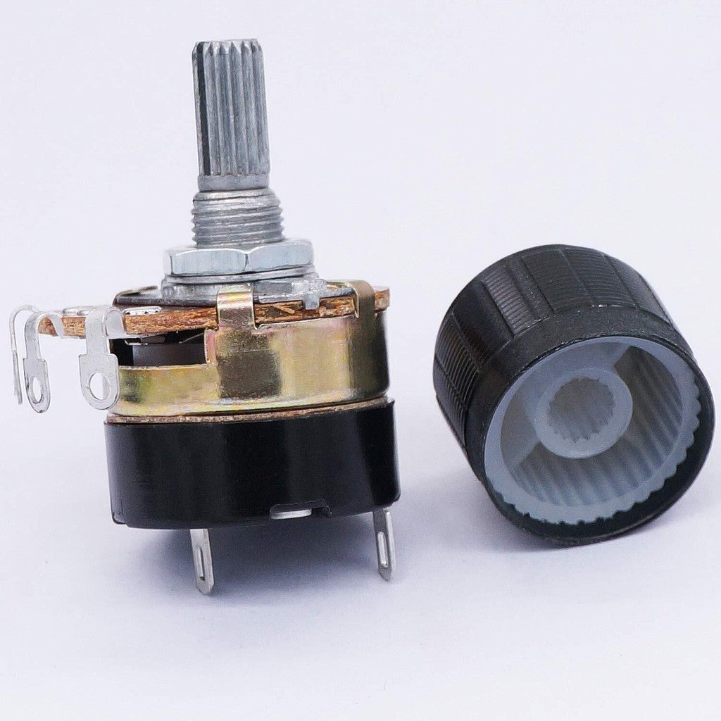 Taper Dimmer Potentiometer WH138-1 B with On/Off Switch