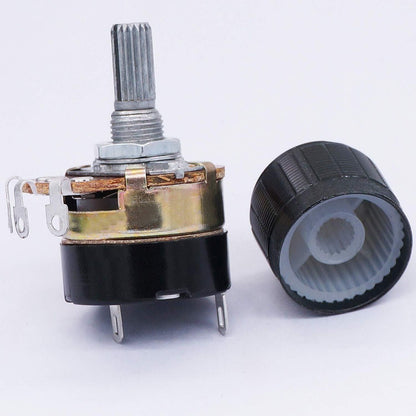 Taper Dimmer Potentiometer WH138-1 B with On/Off Switch