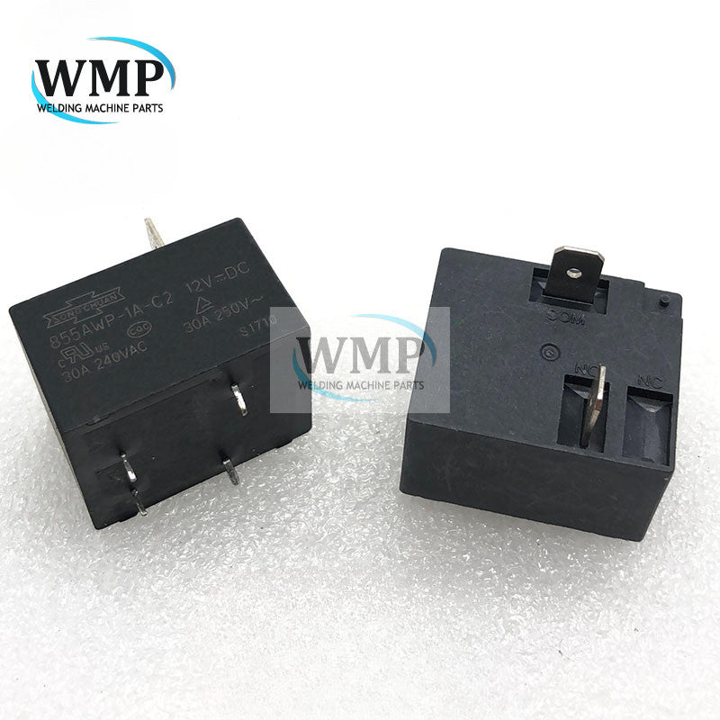 Original SONGCHUAN Relay 855AWP-1A-C2 4Pin 12VDC for Aircon Air Conditioning / Water Heater New