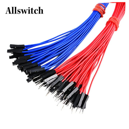 10Pcs 20cm DuPont Wire Cable for Breadboard Arduino Cable 2.54mm Male/female Jumper 26AWG Cable