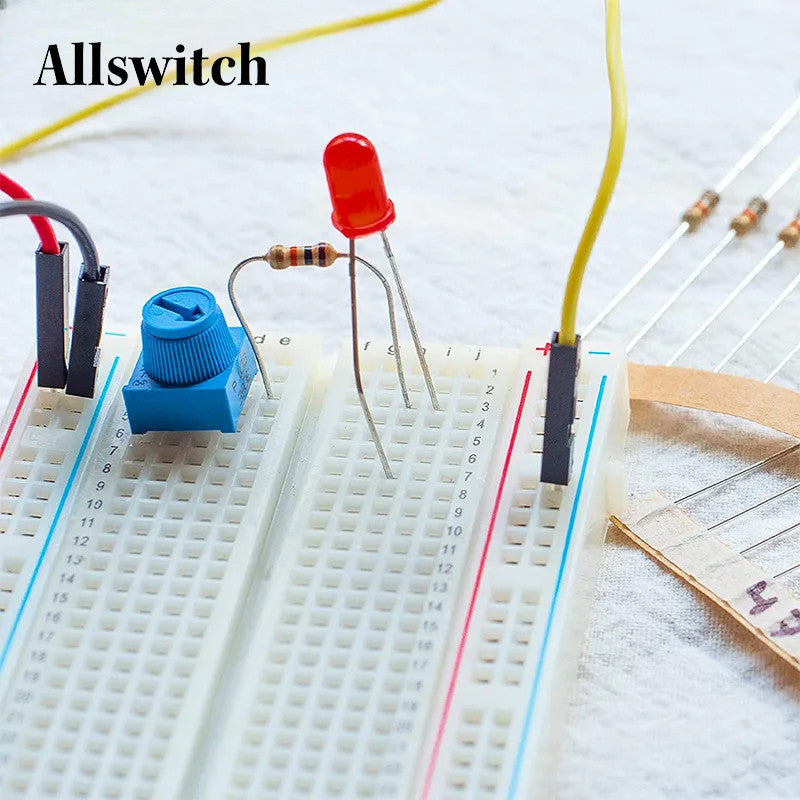 10/5Pcs 3386 3386P Potentiometer Resistor Single Turn Breadboard Trim Potentiometer with Knob for Arduino Trimpot