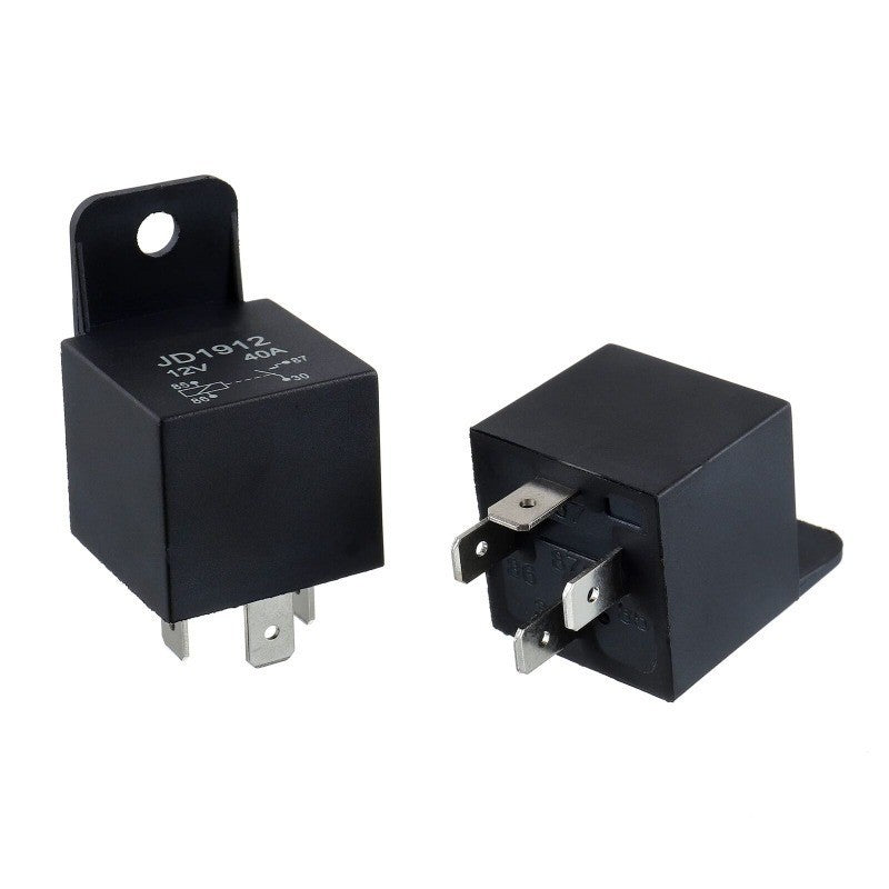 JD1912 Relay 4 Pin 40A 12V 24V 36V 48V 60V 72V SPST Car Truck Van Motorcycle Boat Relay