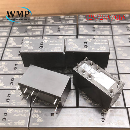 Original HF Relay JQX-115F 012 024 005-2ZS4 5V 12V 24V 8Pin 8A New