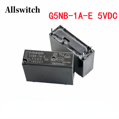Brand New Authentic G5NB Relay 5V 12V 24V 5A 4Pin 250VAC 5VDC 12VDC 24VDC