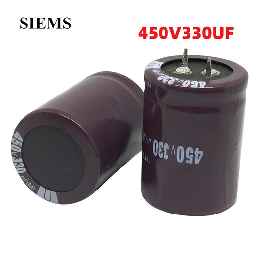 1Pcs Capacitor 450V 330UF 25*50 30*35 30*40 30*50 35*30 35*30 30*45mm Capacitor 330uf450v