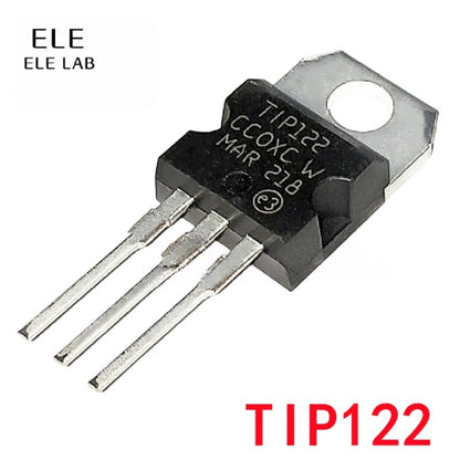 5Pcs Original Transistors TIP120 TIP122 TIP125 TIP127 TIP142 TIP147 TO-220