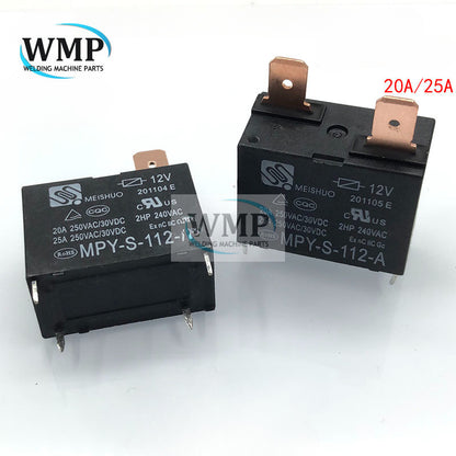 Original Relay MPY-S-112-A 12VDC 25A 20A for Aircon Air Conditioning / Water Heater New
