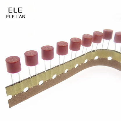 50/20Pcs Fuse 382 Round T0.5A T1A T2A 3.15A 4A 5A 6.3A 250V  LCD TV Power Board Commonly Used Fuse Slow Blowing Fuse