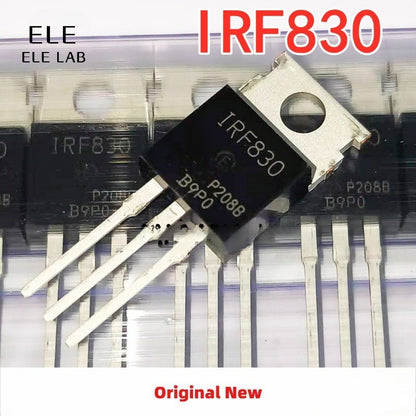 Original IRF530N IRF540N IRF630N IRF640N IRF730 IRF740 IRF830 IRF840 IRF9520 IRF9530 IRF9540 IRF9630 IRF9640 IRF1310 Transistor TO-220