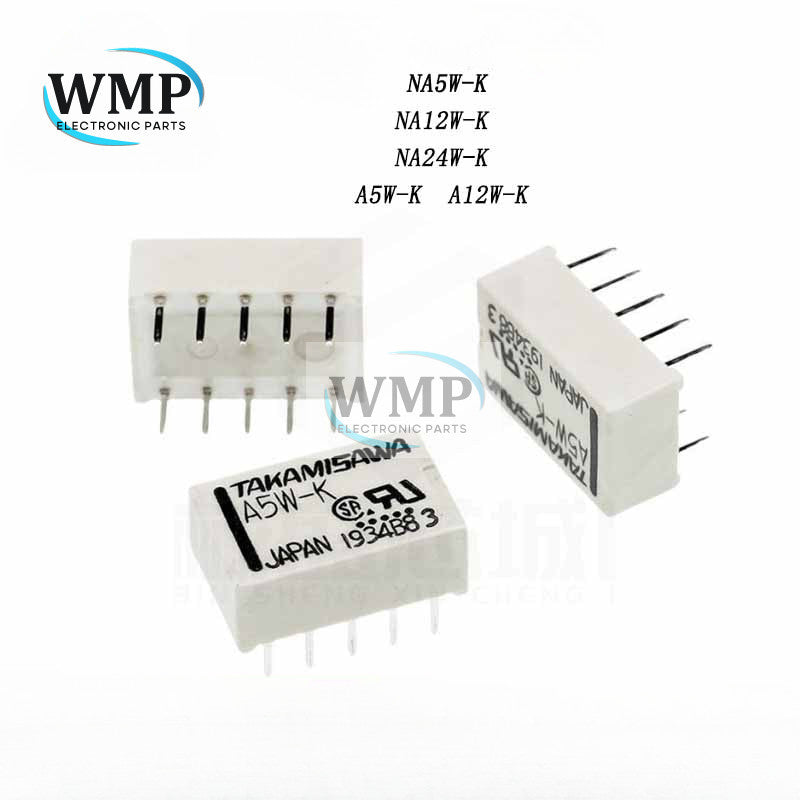 Original TAKAMISAWA Relay NA5W-K NA12W-K NA24W-K A5W-K A12W-K A24W-K New