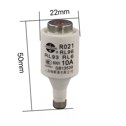 R021 Ceramic Fuse 500V 10A 16A 20A 25A RO21