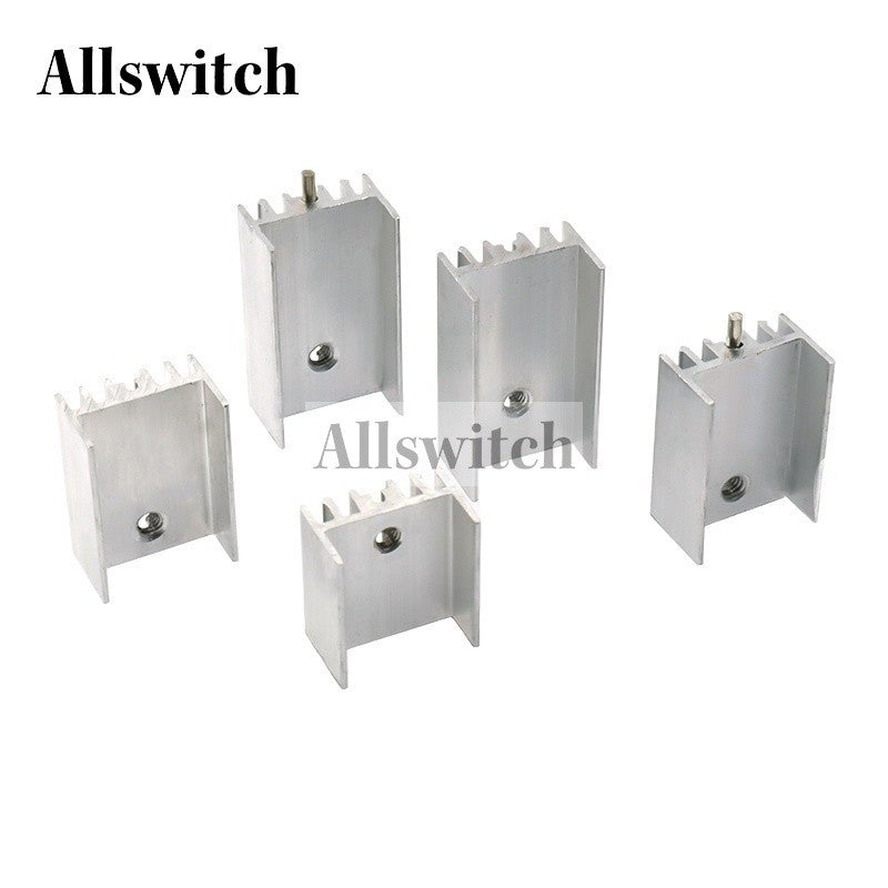 10pcs TO-220 Heatsink Aluminium TO 220 Heat Sink Transistor Radiator TO220 Cooler Cooling