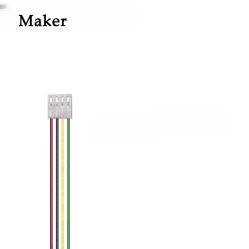 5 Pieces LOT CH3.96 CH3.96mm Cable Plug Connector Tinned Copper Wire 2P 3P 4P 5P 6P Wire 20cm CH3.96 Pitch