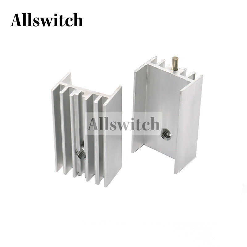 10pcs TO-220 Heatsink Aluminium TO 220 Heat Sink Transistor Radiator TO220 Cooler Cooling