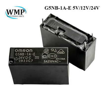 Brand New Authentic G5NB Relay 5V 12V 24V 5A 4Pin 250VAC 5VDC 12VDC 24VDC