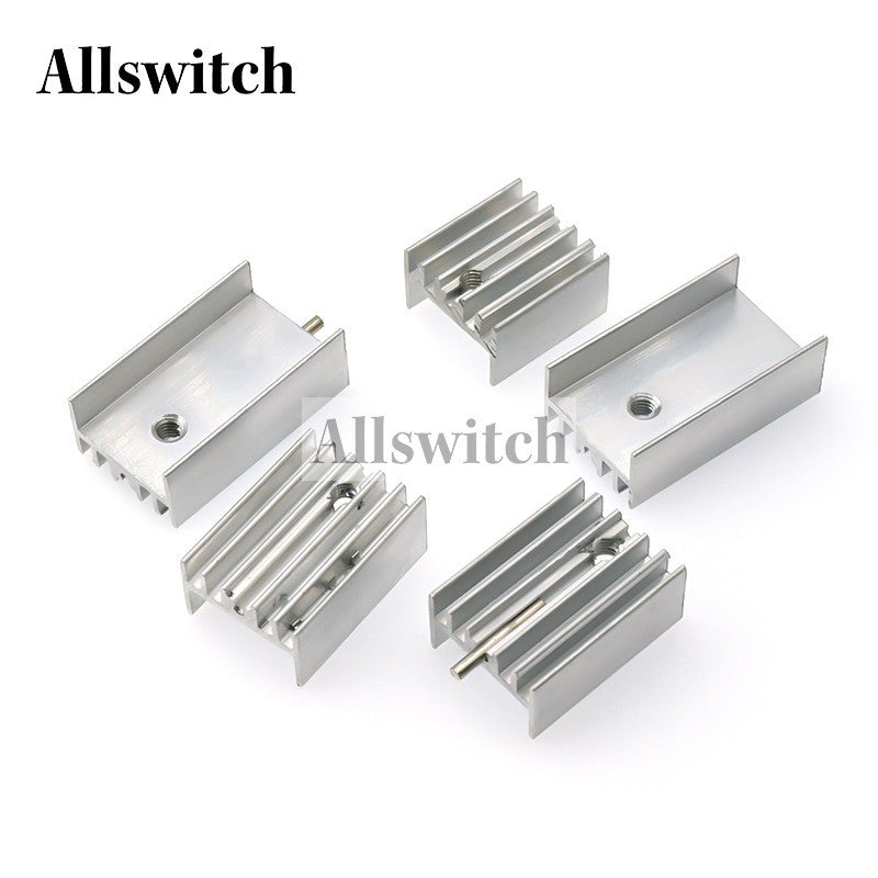 10pcs TO-220 Heatsink Aluminium TO 220 Heat Sink Transistor Radiator TO220 Cooler Cooling