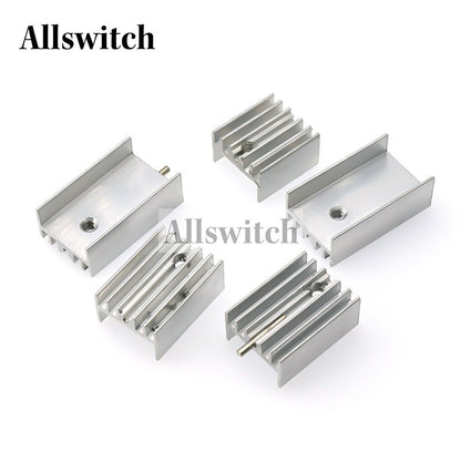 10pcs TO-220 Heatsink Aluminium TO 220 Heat Sink Transistor Radiator TO220 Cooler Cooling