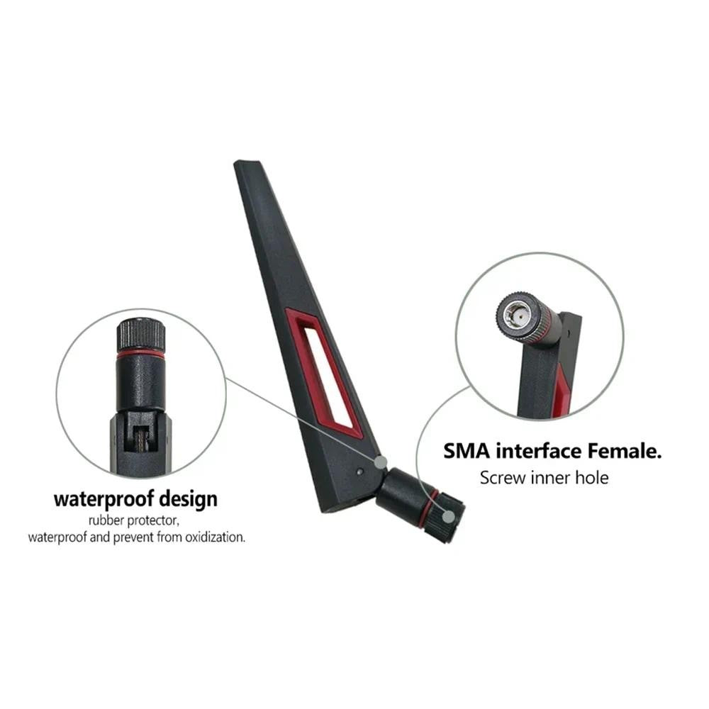 WIFI Antenna 2.4Ghz 5Ghz 5.8Ghz 12Dbi Signal Booster Antenna RP SMA Male Universal Antena Wifi for Amplifier WLAN Router