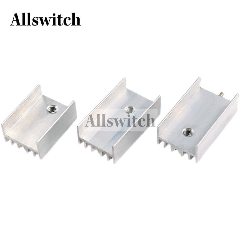 10pcs TO-220 Heatsink Aluminium TO 220 Heat Sink Transistor Radiator TO220 Cooler Cooling