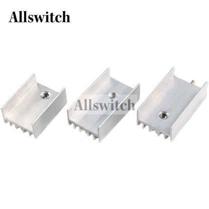 10pcs TO-220 Heatsink Aluminium TO 220 Heat Sink Transistor Radiator TO220 Cooler Cooling
