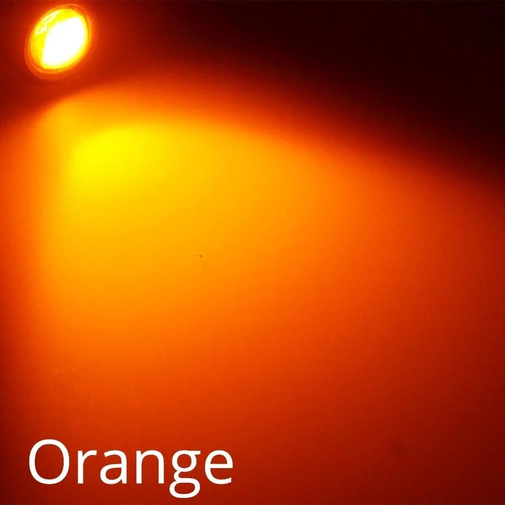 Multiple Colors 18MM Car Eagle Eye Silver Shell DRL Led Daytime Running Lights LED 12V Reversing Parking Signal Automobiles Lamp