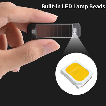 Car Anti-theft Solar Warning Light Car Rear Collision Prevention Free Breathing Light Motorcycl Electric Vehicle Bicycle LEDtail
