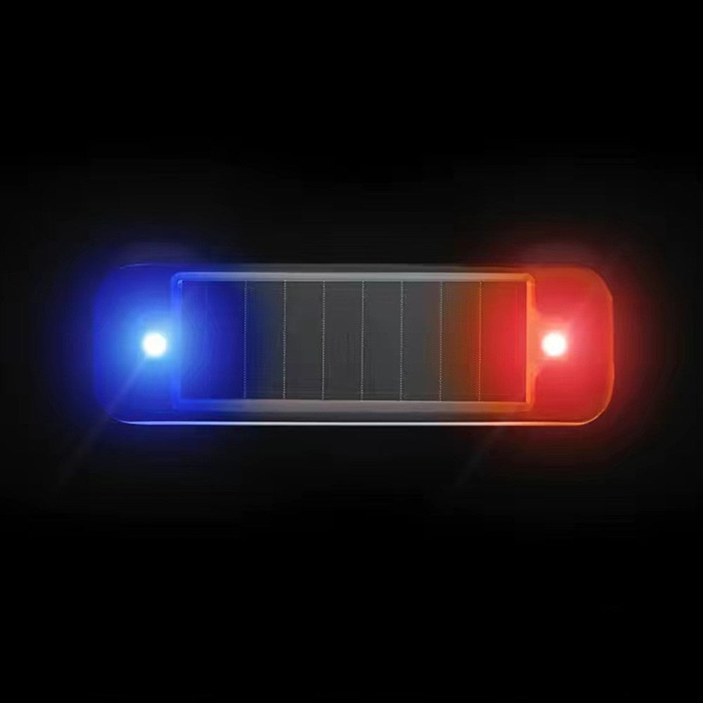 Car Anti-theft Solar Warning Light Car Rear Collision Prevention Free Breathing Light Motorcycl Electric Vehicle Bicycle LEDtail