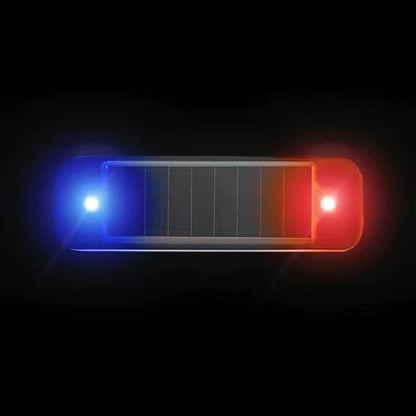 Car Anti-theft Solar Warning Light Car Rear Collision Prevention Free Breathing Light Motorcycl Electric Vehicle Bicycle LEDtail