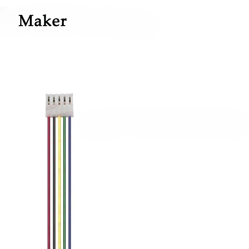 5 Pieces LOT CH3.96 CH3.96mm Cable Plug Connector Tinned Copper Wire 2P 3P 4P 5P 6P Wire 20cm CH3.96 Pitch