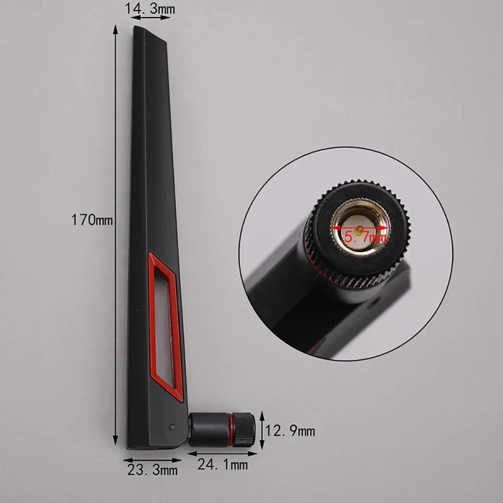 WIFI Antenna 2.4Ghz 5Ghz 5.8Ghz 12Dbi Signal Booster Antenna RP SMA Male Universal Antena Wifi for Amplifier WLAN Router
