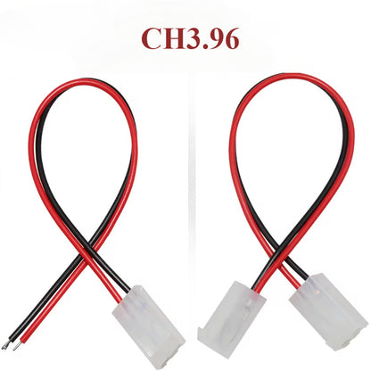 5 Pieces LOT CH3.96 CH3.96mm Cable Plug Connector Tinned Copper Wire 2P 3P 4P 5P 6P Wire 20cm CH3.96 Pitch