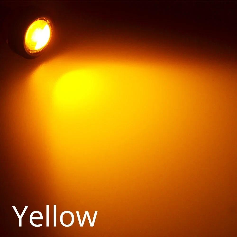 Multiple Colors 18MM Car Eagle Eye Silver Shell DRL Led Daytime Running Lights LED 12V Reversing Parking Signal Automobiles Lamp
