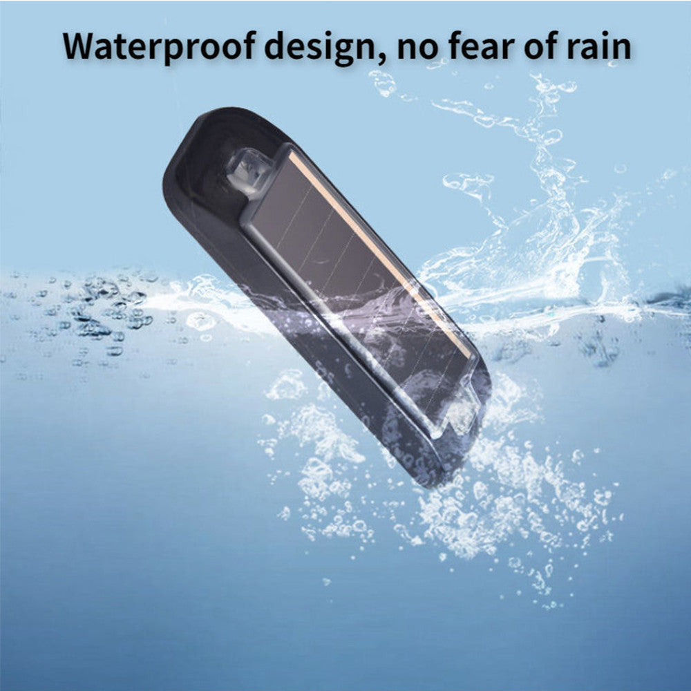 Car Anti-theft Solar Warning Light Car Rear Collision Prevention Free Breathing Light Motorcycl Electric Vehicle Bicycle LEDtail