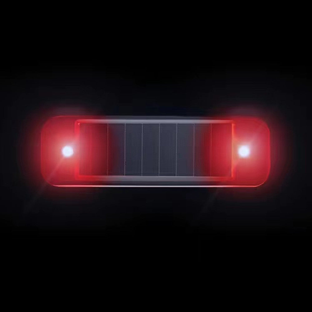 Car Anti-theft Solar Warning Light Car Rear Collision Prevention Free Breathing Light Motorcycl Electric Vehicle Bicycle LEDtail