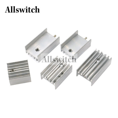 10pcs TO-220 Heatsink Aluminium TO 220 Heat Sink Transistor Radiator TO220 Cooler Cooling