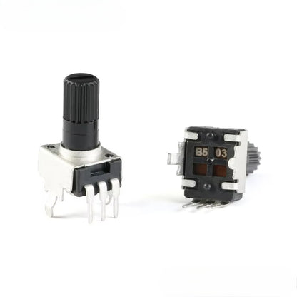 20Pcs RV09 Potentiometer 5K 10K 50K 100K Audio Potentiometer Adjustable Resistor 3pin Variable Resistors
