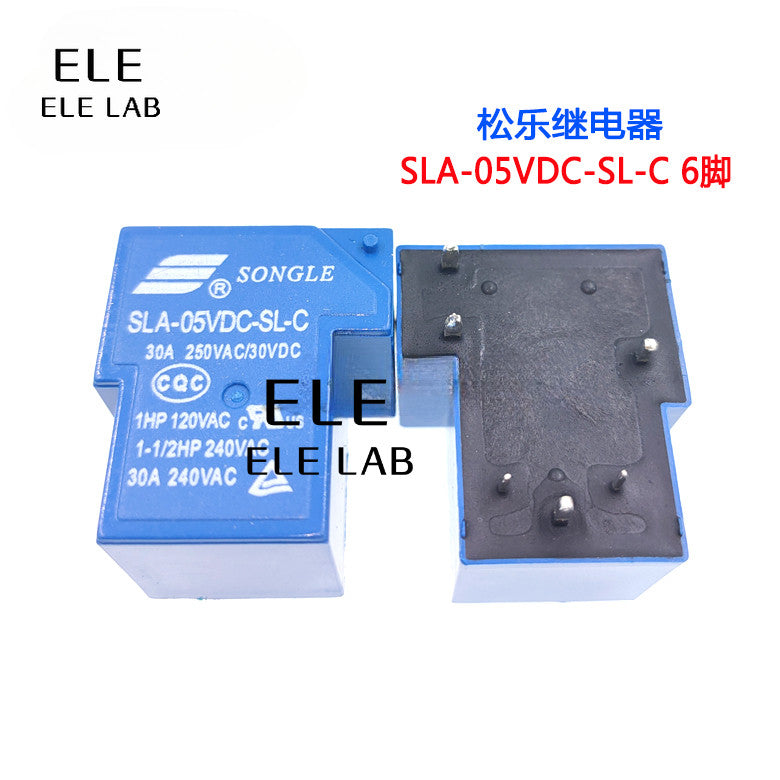 ‌SLA Relay 05VDC 09VDC 12VDC 24VDC 48VDC 30A Power Relay with 4Pin 5Pin 6Pin for High-Current Switching