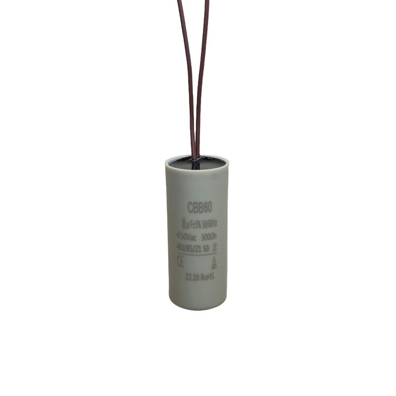 ‌Original Explosion-Proof CBB60 Start Run Capacitor 4UF 6UF 8UF 10UF 12UF 15UF 18UF 20UF 25UF 30UF 35UF 40UF 45UF 50UF 60UF for Water Pumps, Washing Machines, Motors, Hoist Cranes