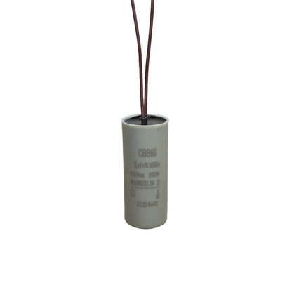 ‌Original Explosion-Proof CBB60 Start Run Capacitor 4UF 6UF 8UF 10UF 12UF 15UF 18UF 20UF 25UF 30UF 35UF 40UF 45UF 50UF 60UF for Water Pumps, Washing Machines, Motors, Hoist Cranes