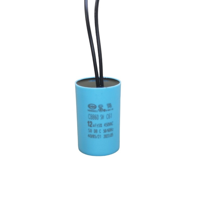 ‌CBB60 Start Run Capacitor 4UF 6UF 7UF 8UF 10UF 12UF 13UF 15UF 20UF 25UF 30UF 35UF 40UF 45UF 50UF 60UF Explosion-Proof Waterproof for Pumps, Washing Machines