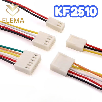 KF2510 Terminal Wire 2.54mm Spacing 2/3/4/5/6Pin Single Head Electronic Cable 20cm  2510 Connecting Wire