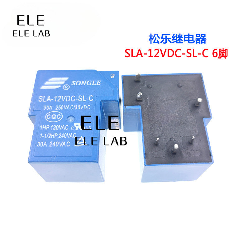 ‌SLA Relay 05VDC 09VDC 12VDC 24VDC 48VDC 30A Power Relay with 4Pin 5Pin 6Pin for High-Current Switching