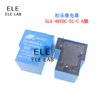 ‌SLA Relay 05VDC 09VDC 12VDC 24VDC 48VDC 30A Power Relay with 4Pin 5Pin 6Pin for High-Current Switching