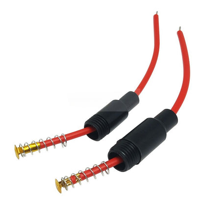 5Pcs Glass Fuse Holder 5×20mm/6×30mm High-Temperature Resistant Fuse Holder Screw Type with 16/18/20/22AWG Wire