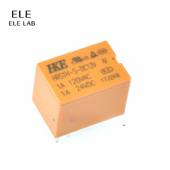 HRS1H-S-DC5V HRS1H-S-DC12V HRS1H-S-DC24V 5V 12V 24V 1A 120VAC HKE Signal Relay