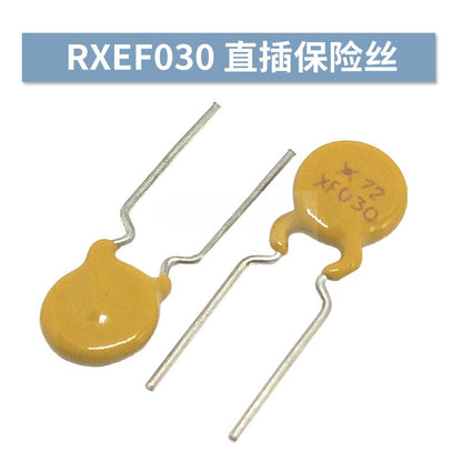 RXEF010/020/030/040/050/065/090/110/160/185/300 Self-Resetting Fuse PPTC Overcurrent Protection