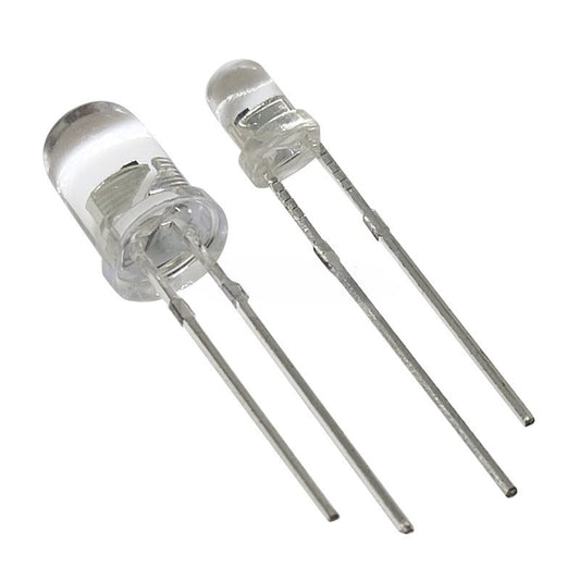 50Pcs F3/F5 3mm/5mm Full-Color RGB LED Red/Blue/Green Tri-Color LED Diode Fast flash/Slow flash High-Brightness Energy-Efficient Diodes
