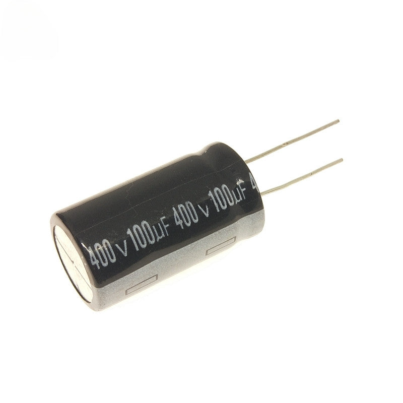 400V-450V Radial Lead Aluminum Electrolytic Capacitors 1μF/2.2μF/3.3μF/4.7μF/6.8μF/10μF/15μF/22μF/33μF/47μF/68μF/100μF/150μF Electrolytic Capacitors