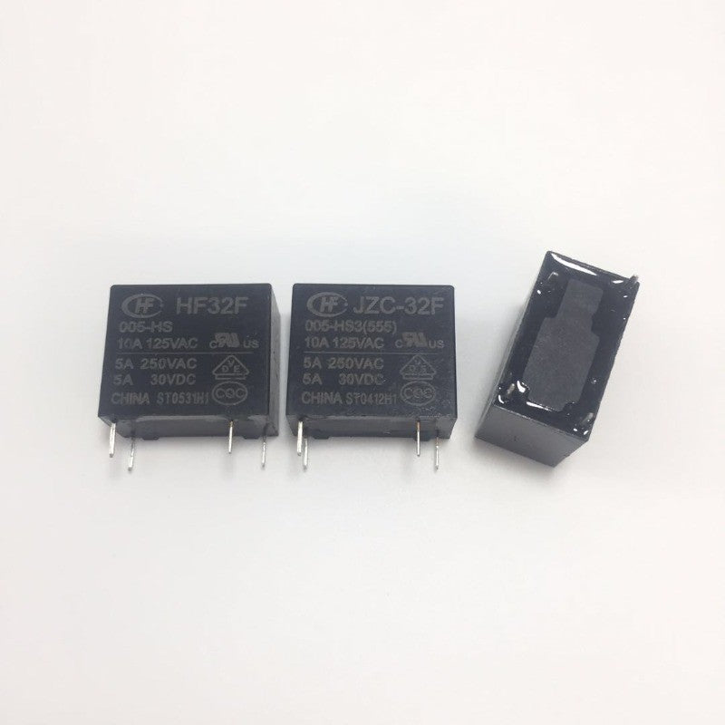 2Pcs Original JZC-32F HF32F-G HF HF32F Relay 4Pin 5Pin 5V 9V 12V 24V 48V